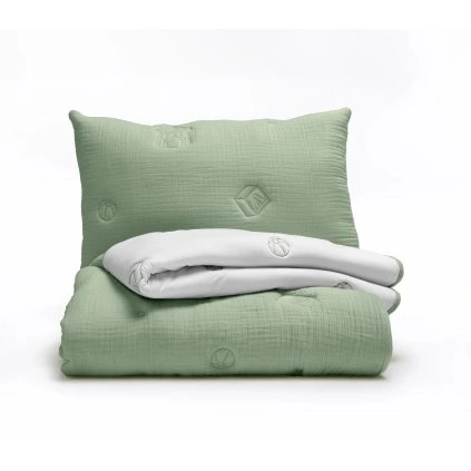 detsky prehoz na postel zeleny toon