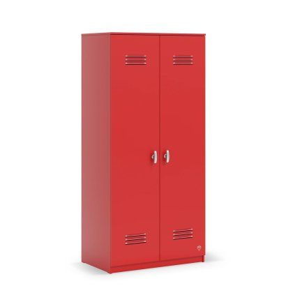 cervena detska skrin locker