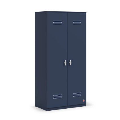 dvoudverova satni skrin modra locker
