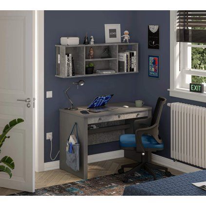 psaci stul maly sedy space grey
