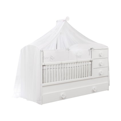Nebesa nad postýlku Baby Cotton