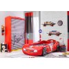 Dětská postel auto 90x195 cm BiTurbo červená