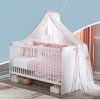 postylka 70x140cm romantic baby s baldachynem