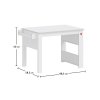Dětský multifunkční stůl Montes White