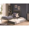 postel s pristylkou space grey
