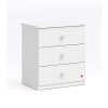 komoda do detskeho pokoje varia white