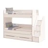 patrova postel pro tri deti se supliky se schody studio white (3)