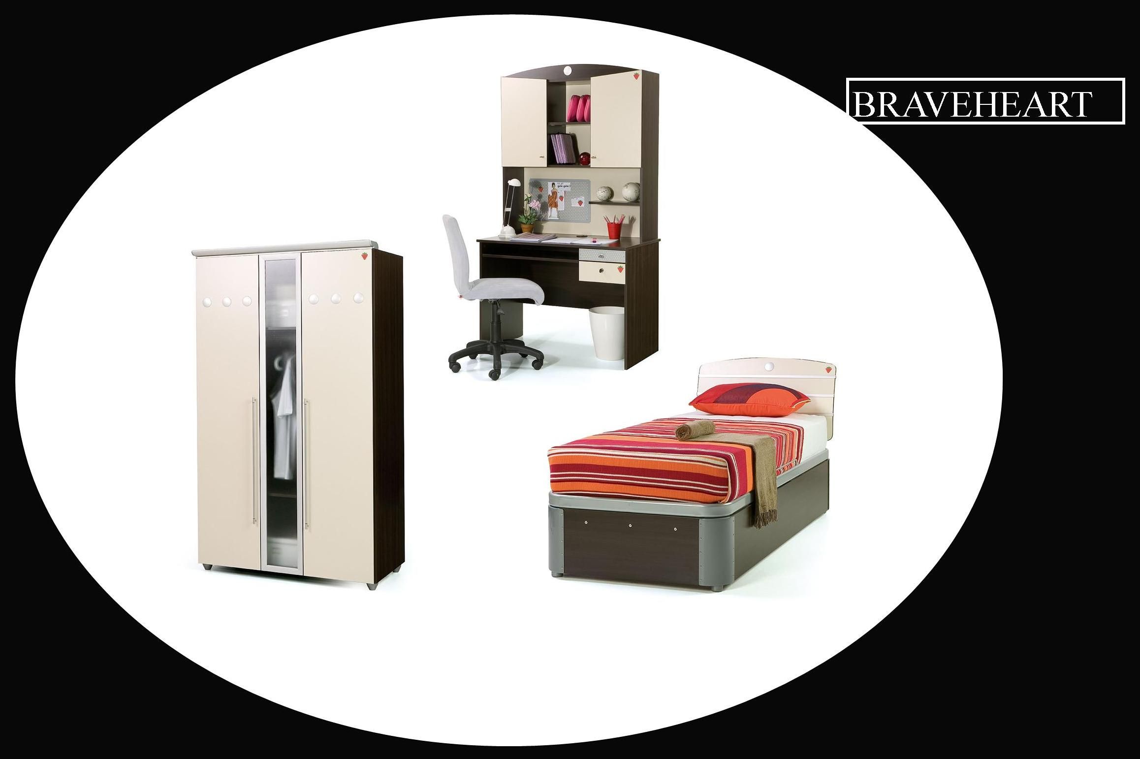 Študentský nábytok  Braveheart - VÝPREDAJ
