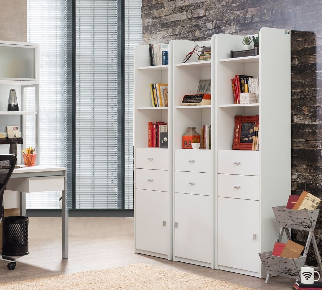 Výpredaj študentského nábytku Active White