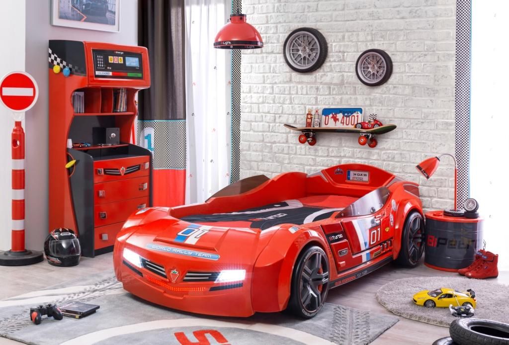 Detská posteľ auto Bi Turbo - AKCIA