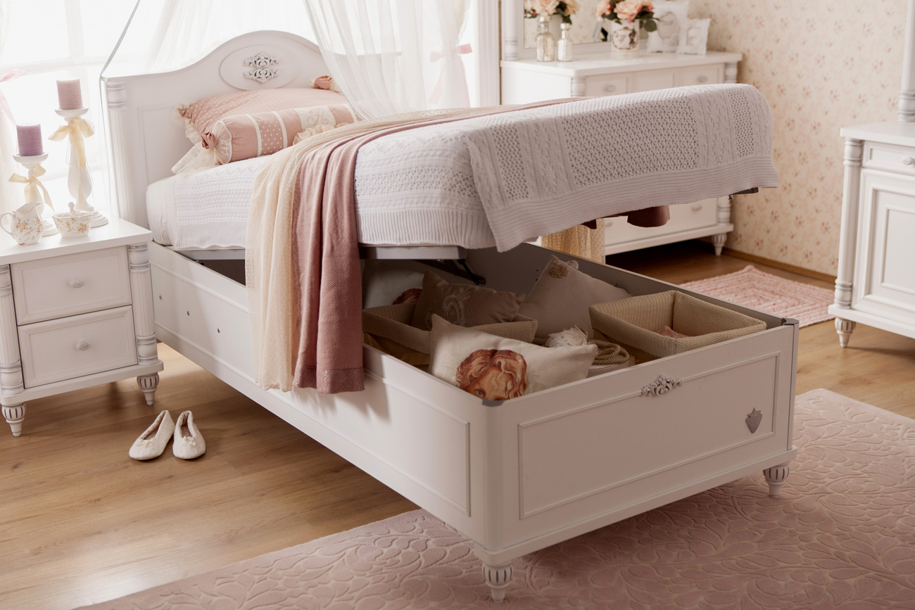Detské postele s úložným priestorom