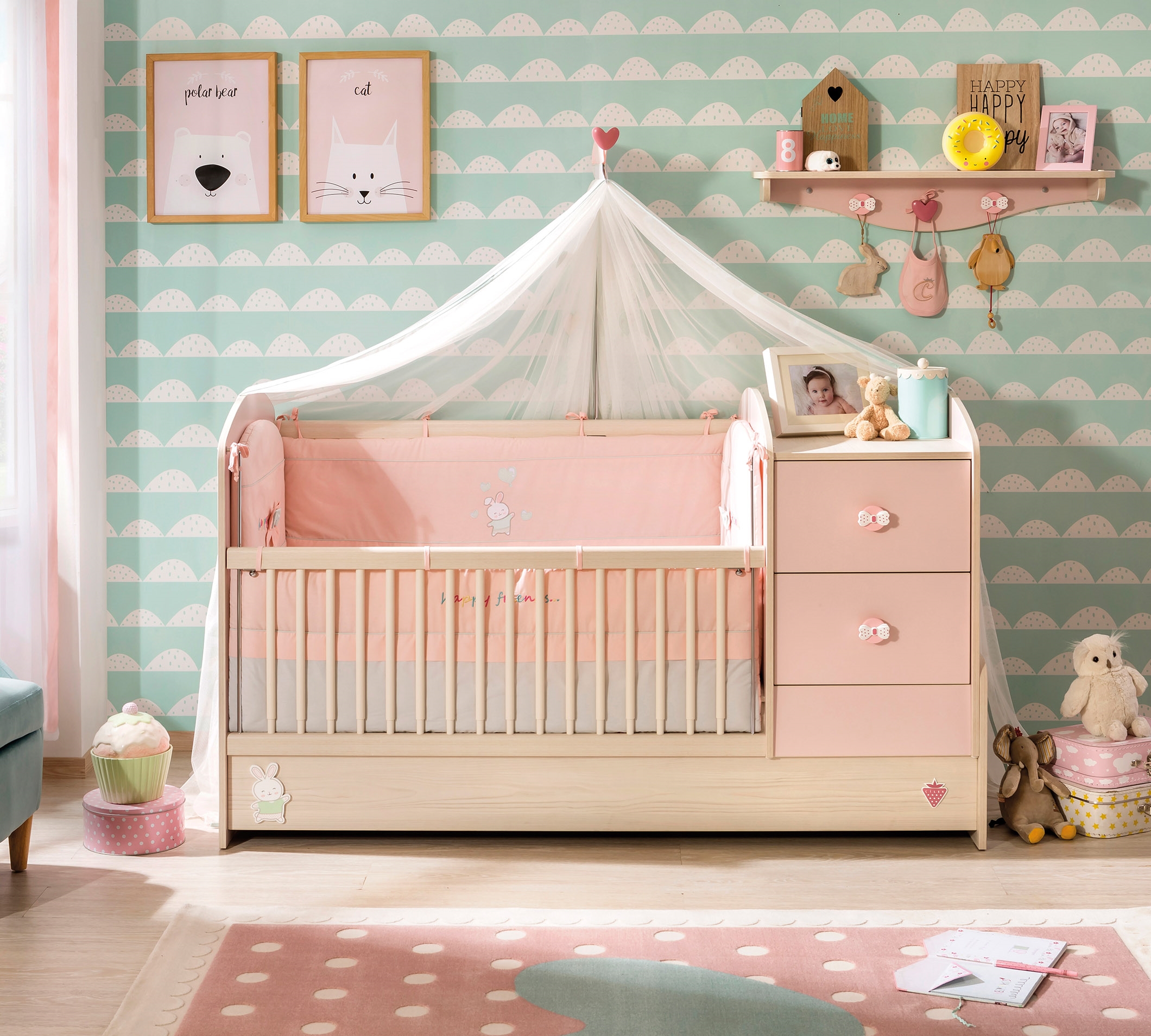 Postieľka pre bábätko