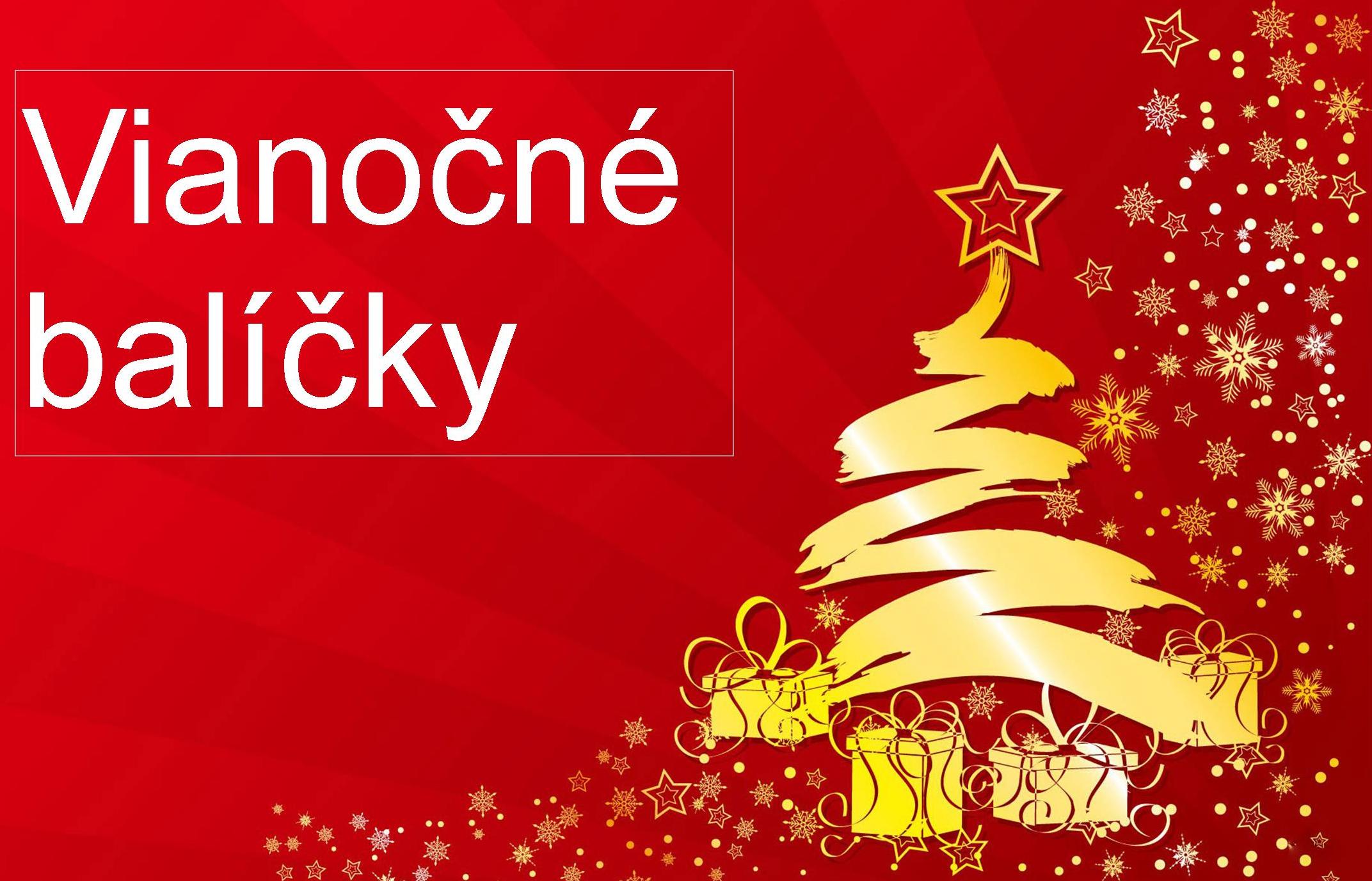 Vianočné balíčky pre chlapcov aj dievčatká