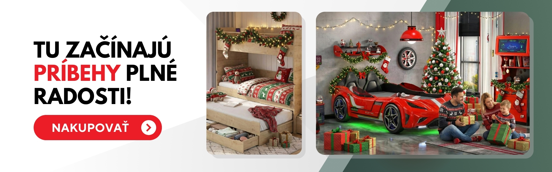 Vianočný výber detského nábytku