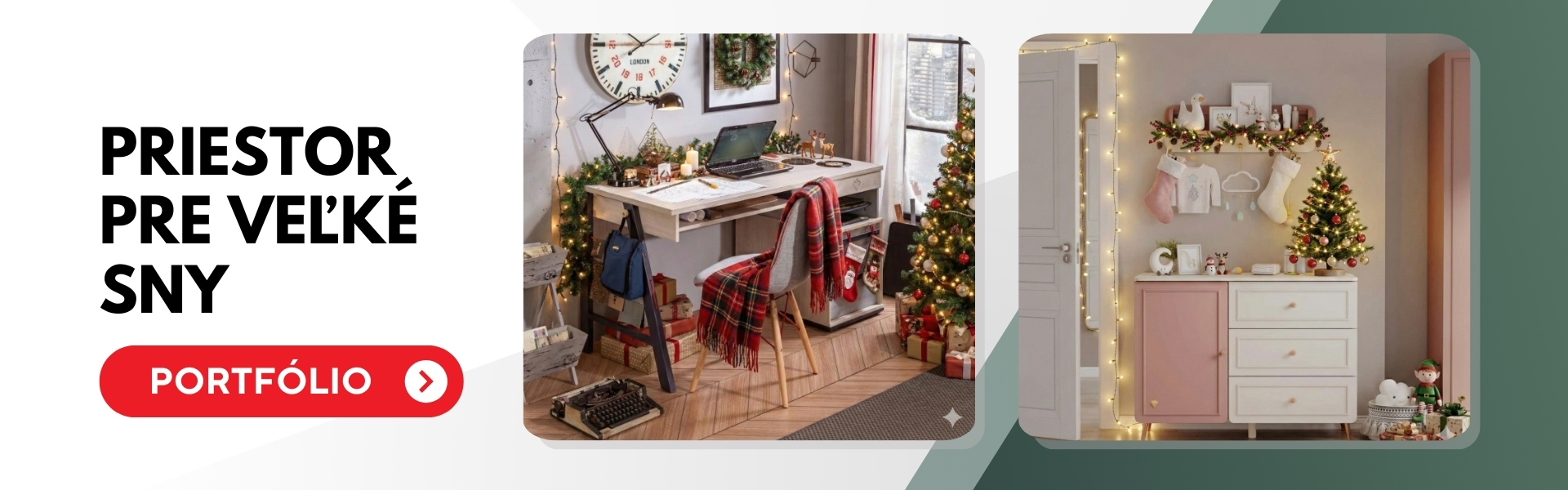 Vianočný výber studentskeho nábytku