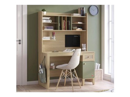 Písací stôl Loof s nástavcom vysoký (vysoký)