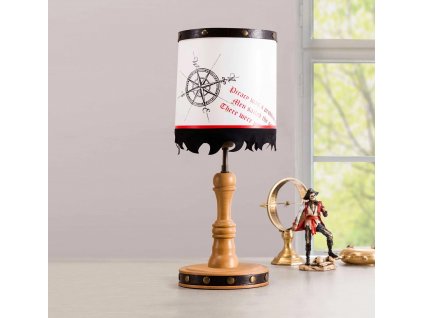 Detská stolná lampa Pirate