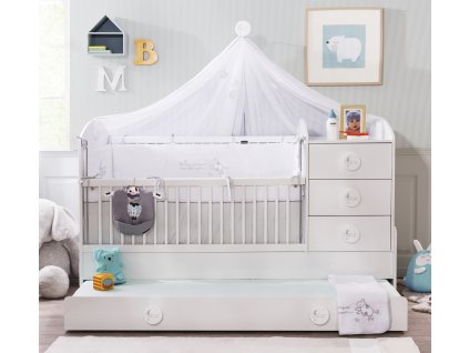Detská rastúca postieľka Baby Cotton