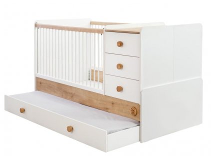 Detská rastúca postieľka Natura Baby SET