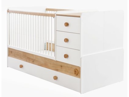 Detská rastúca postieľka Natura Baby SET
