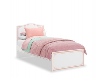 postel 100x200cm do pokoje pro holku selena pink