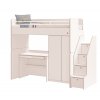 poschodova postel se stolem a skrini studio white (2)