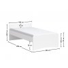 postel bez cela 100x200 pod zvysenou postel white studio rozmery