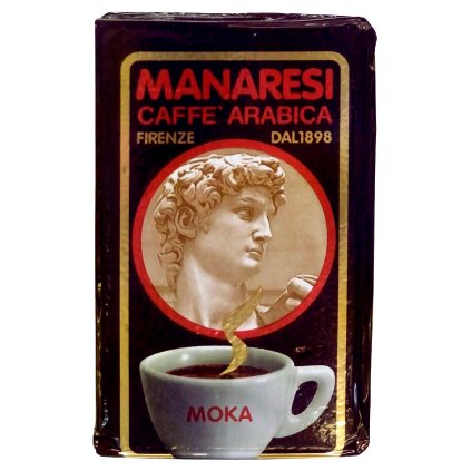 Manaresi Italian Espresso Moka 250g vacuum packed ground coffee