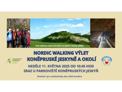 NW výlet Koněpruské jeskyně pozvánka