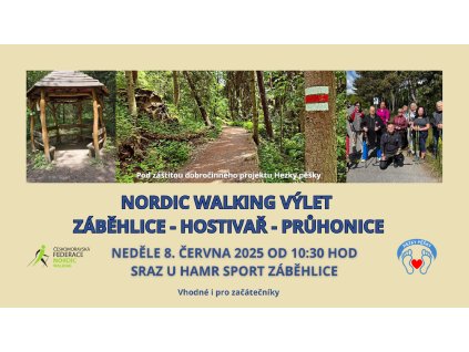 NW výlet Záběhlice Hostivař Průhonice