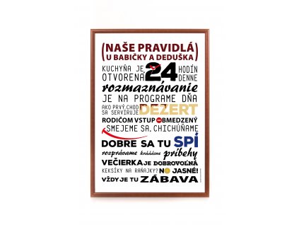 pravidla babi děda SK v ráme