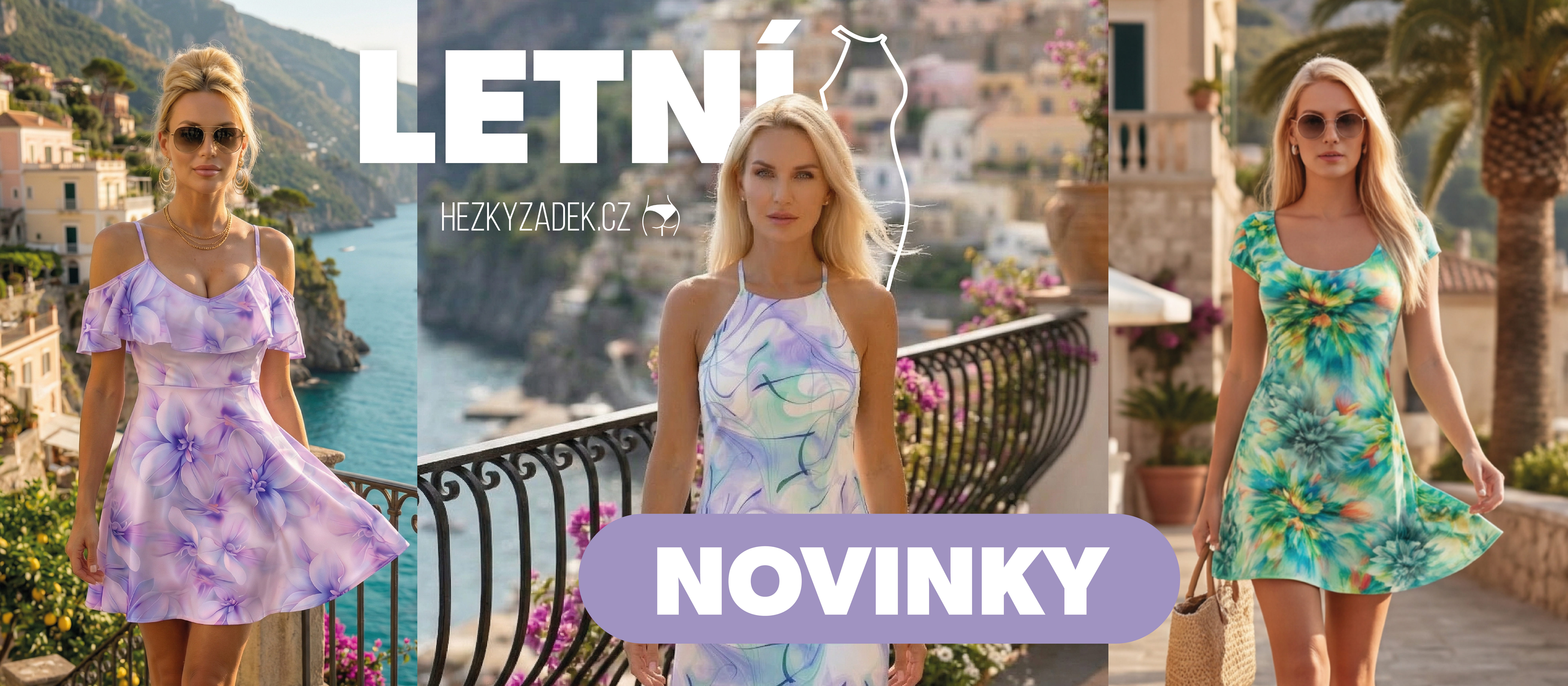Léto 2026 - šaty, plavky