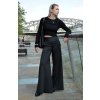 Elegant Flow – široké kalhoty s vysokým pasem, bez anticelulitidního efektu