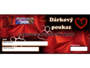 poukaz canisterapeutie