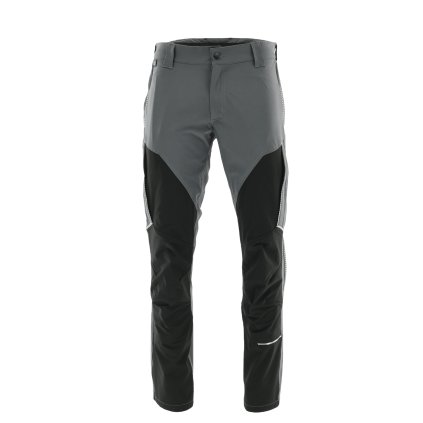 Outdoorové pracovní kalhoty LIGHTFLEX, šedé-černé (Standardní velikostní tabulka 46/S)