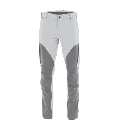 Outdoorové pracovní kalhoty LIGHTFLEX, bílé-šedé (Standardní velikostní tabulka 46/S)