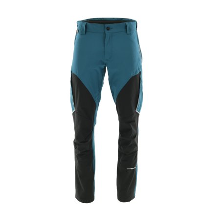 Outdoorové pracovní kalhoty LIGHTFLEX, petrolejové-černé (Standardní velikostní tabulka 46/S)