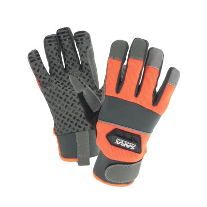 Rukavice typu Mechanik FLUOGRIP - kombinované (Velikost Rukavic 10)