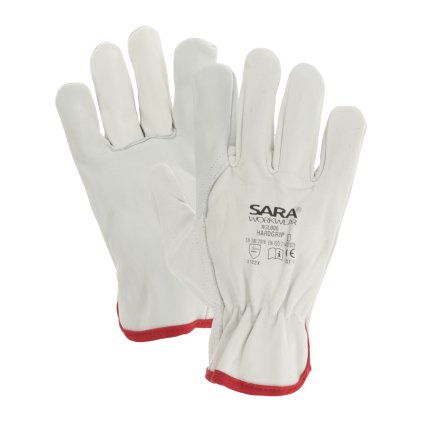 Celokožené rukavice HARDGRIP (Velikost Rukavic 10)