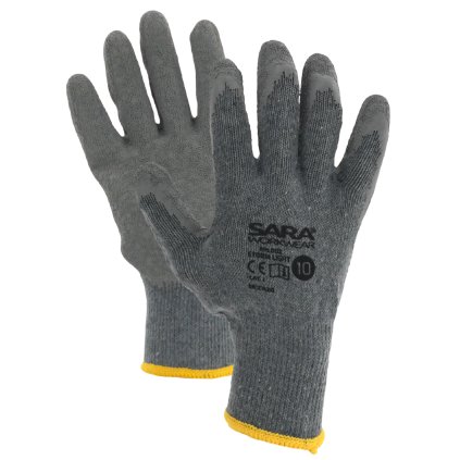 Rukavice máčené v latexu STORM LIGHT (Velikost Rukavic 10)