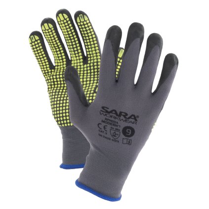 Rukavice máčené v nitrilu MODERNO (Velikost Rukavic 10)