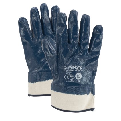 Rukavice máčené v nitrilu MAGMA (Velikost Rukavic 10)