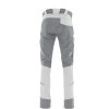 pracovni kalhoty monterkove kalhoty kalhoty s bavlnou cottonflex bila seda