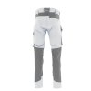 pracovni monterkove kalhoty strecove kalhoty strecove monterky motionflex sede bile