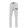 Outdoorové pracovní kalhoty LIGHTFLEX, bílé-šedé (Standardní velikostní tabulka 46/S)