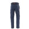 Pracovní kalhoty POSEJDON tmavě modré / červené (Standardní velikostní tabulka 46/S)