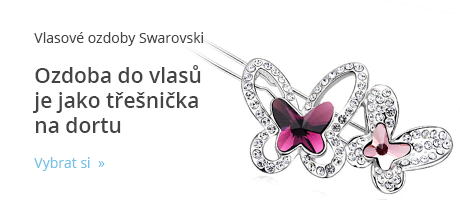 Ozdoby do vlasů Swarovski