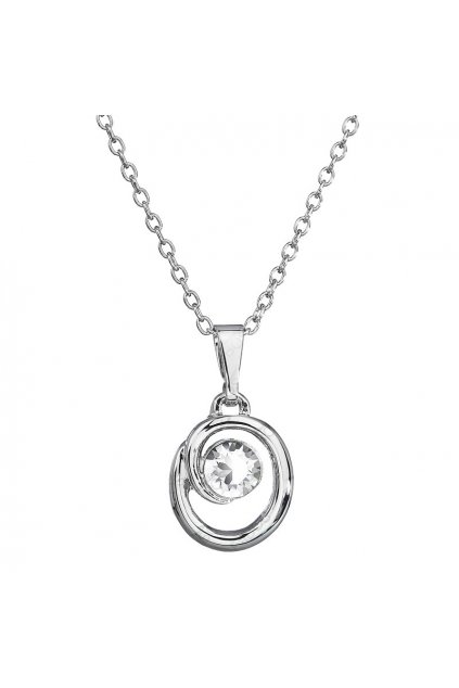 Náhrdelník Sole Spirála Crystal SWAROVSKI