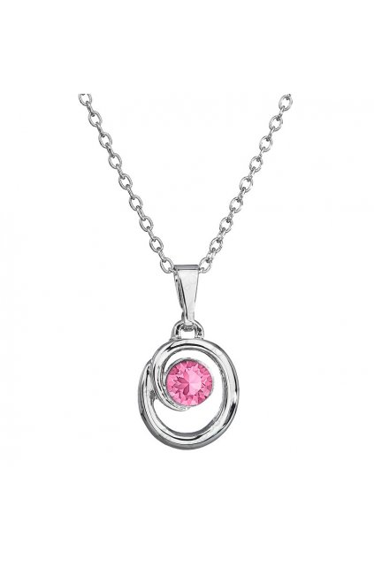 Náhrdelník Sole Spirála Rose SWAROVSKI