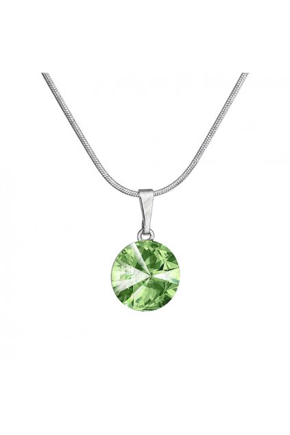 Náhrdelník Rivoli 12mm Peridot SWAROVSKI